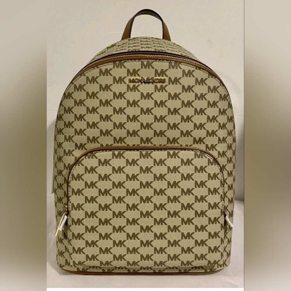 Michael Kors Brown Backpack Like New